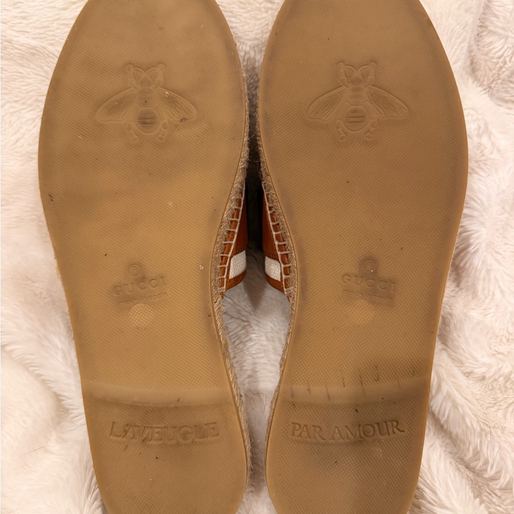 Men’s Gucci Interlocking G Espadrille Slides - Picture 5 of 5